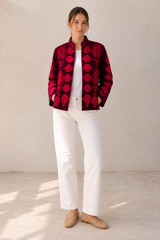 Saco Velvet Bordado