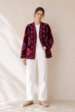 Saco Velvet Bordado