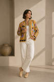 Saco Velvet Bordado