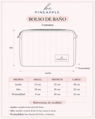 Bolso de Baño 3 medidas