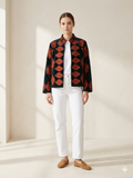 Saco Velvet Bordado