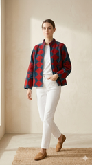 Saco Velvet Bordado