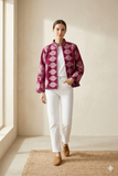 Saco Velvet Bordado