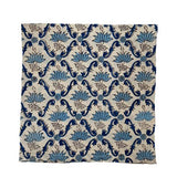 Set 4 Servilletas Flores Azules Chain