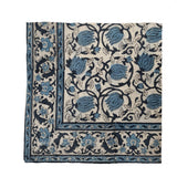 Set 4 Servilletas Tulipanes Azules