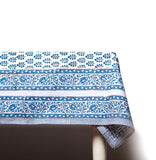 Mantel Turquesa y Gris 2.70 *1,50
